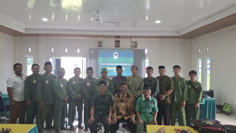 Pengprov PERSINAS ASAD Gorontalo Gelar RAKORWIL: Perkuat Sinergi dan Strategi Pengembangan Pencak Silat